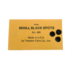 kleine schwarze Spots No.465 13mm 50 Stück